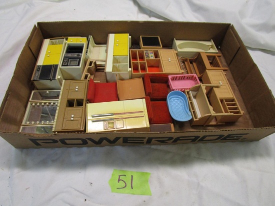 Tommy Doll House Furniture Lot