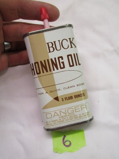 Buck Knives Honing Stone Oil Tin