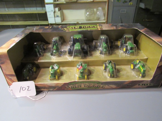 200th JD birthday historical mini tractor set (4020, 4430, 4450, 8400, 9520)