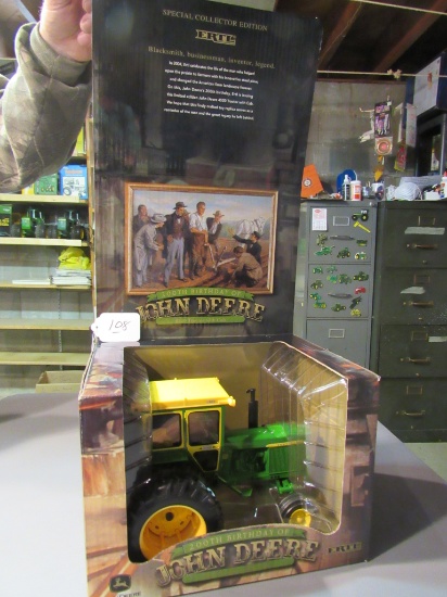 200th JD birthday diecast "4520" tractor with cab    W/box