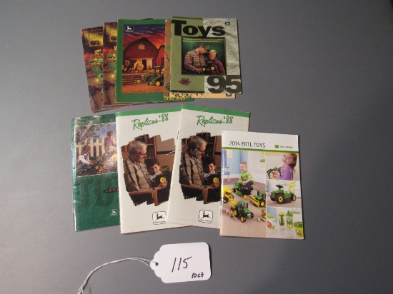 toy collectible pamphlets   10X