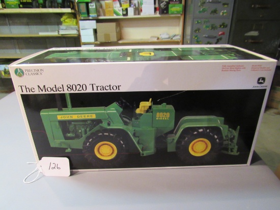 precision diecast JD "8020" tractor  W/box