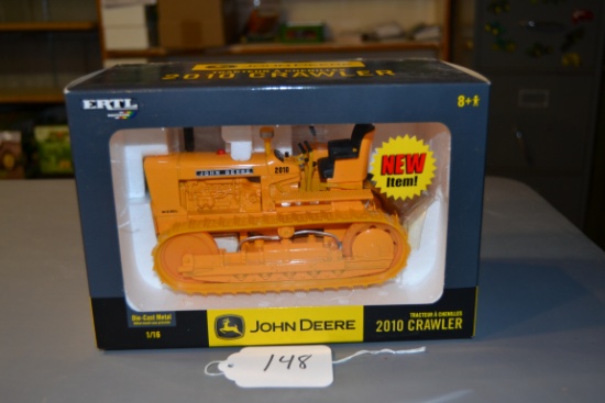 diecast JD yellow 2010 crawler  W/box
