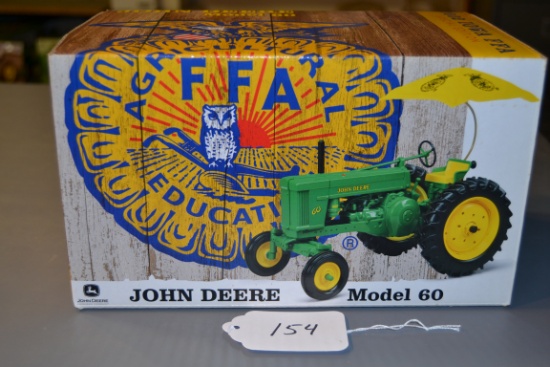 diecast JD FFA 2002 Iowa special edition "60" tractor