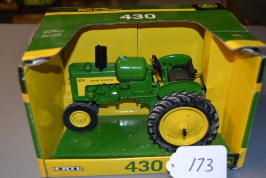 diecast JD "430" dealer's edition tractor  W/box