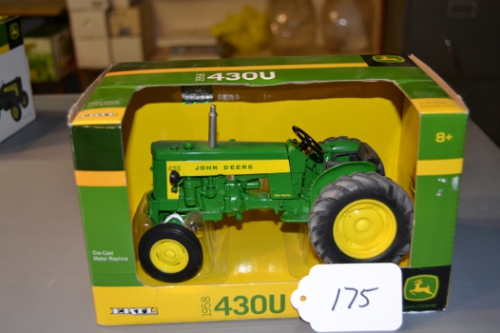 diecast JD "430-U" tractor  W/box