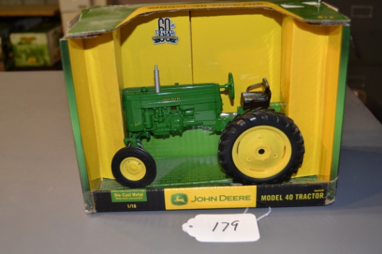 diecast JD 60th anniversary "40" tractor  W/box