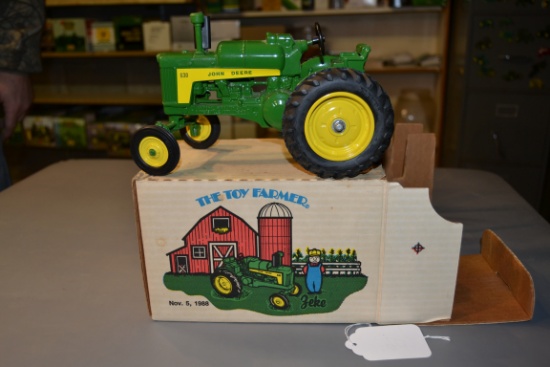 diecast JD "630" wide front tractor