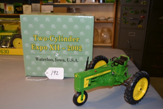 2 cylinder expo XII Waterloo IA 2002 presentation award - diecast high clearance SFW "520" tractor
