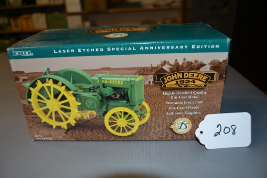 special edition diecast JD 1924 "D" tractor W/box