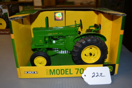 diecast JD "70" tractor W/box