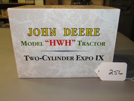 2 cylinder expo IX 1999 - diecast JD "HWA" tractor W/box