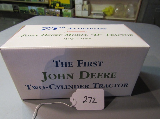 75th anniversary expo VIII 1997 - diecast JD "D" tractor W/box