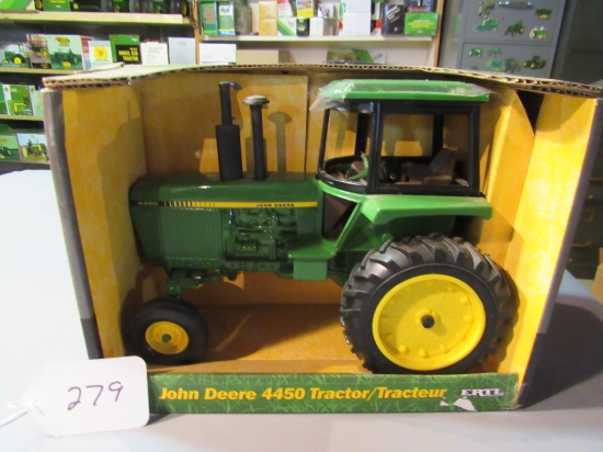 diecast JD "4450" tractor W/box