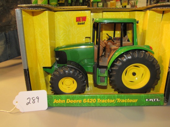 diecast JD "6420" tractor W/box