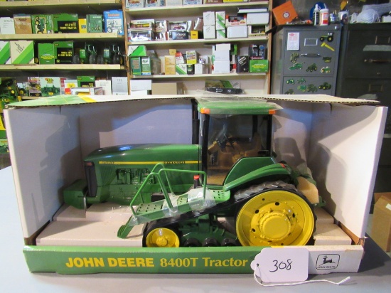 diecast JD "8300 T" tractor W/box