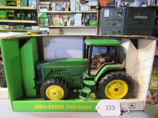 diecast JD "8300" tractor W/box
