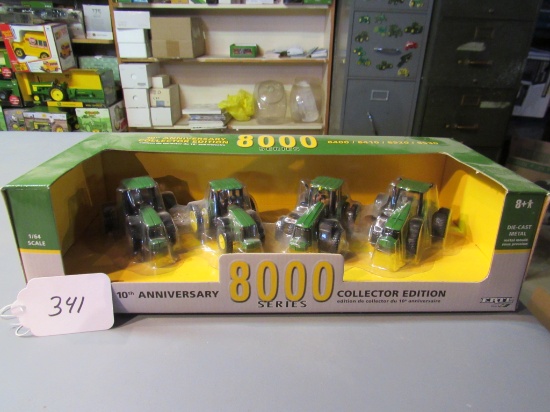 10th anniversary collector's edition diecast JD 8000 series ( 8400, 8410, 8520, 85300)  W/box