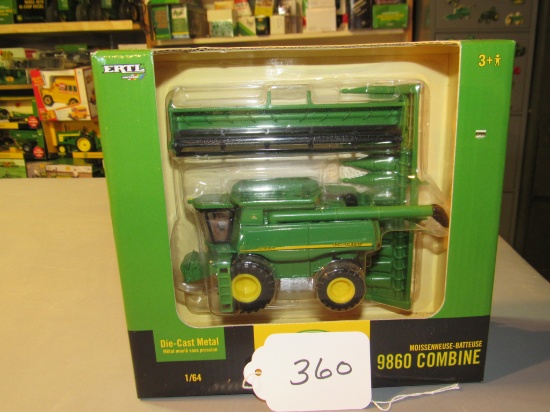 diecast JD "9860" combine W/box