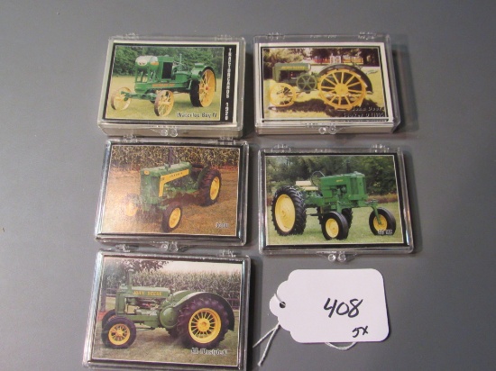 Tractor collector cards 5X