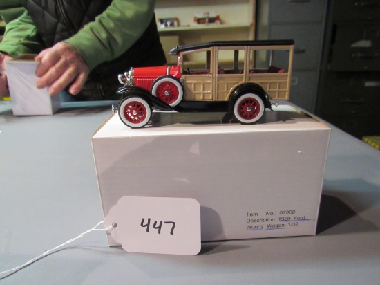 diecast 1929 Ford Wood Wagon W/box