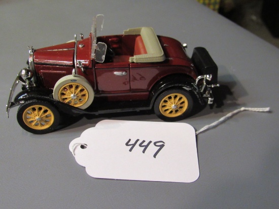 diecast 1931 Ford  model "A" coupe  W/box