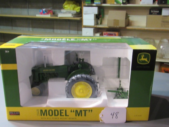 diecast JD "MT & #51 power mount mower W/ box