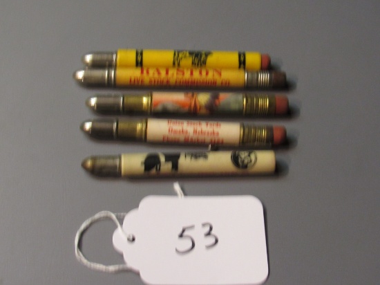 advertising bullet pencils   5X