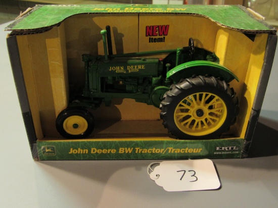 diecast JD "BW" tractor  W/box