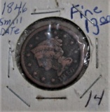 1846 Large Cent - Small Date