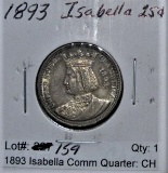1893 Isabella Quarter