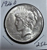 1926-D Peace Dollar