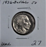 1936 Buffalo Nickel