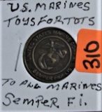 US Marines Toys for Tots Token