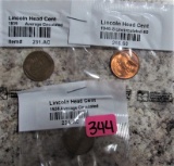 1935, 46-S, 36 Lincoln Cents