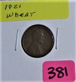 1921 Wheat Cent