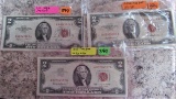 1953-B, 53-A, 63 $2 Notes
