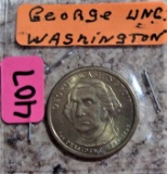 George Washington 250th Rare Ton Anniversary Silver Coin