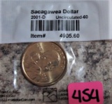 2001-D Sacagawea Dollar