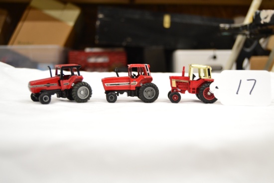 Case diecast mini 7110 tractor, 5088 tractor , 1066 tractor