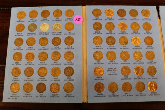 Lincoln Head Book 1941-1964 plus