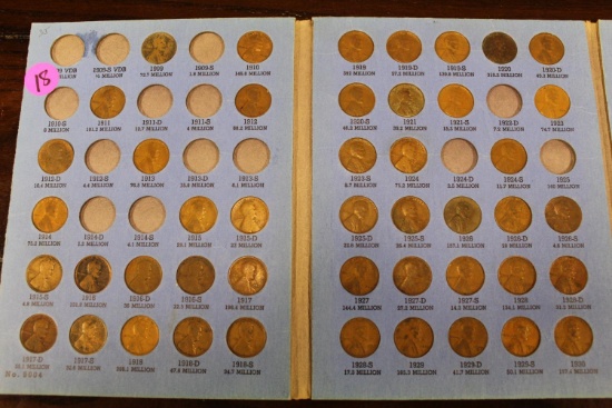 Lincoln Head Cent Book 1909-1940