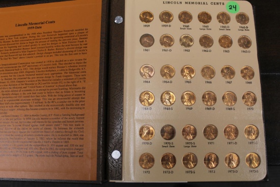 Lincoln Mem Cents Book