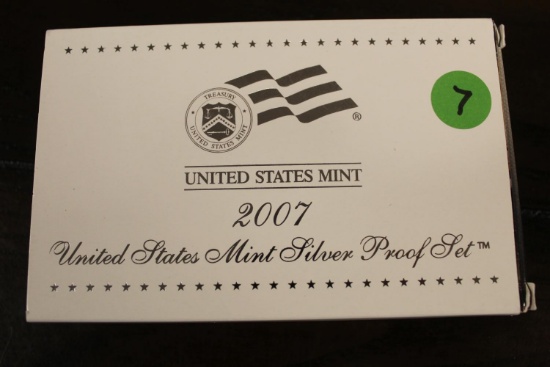 2007 US Mint Silver Proof Set