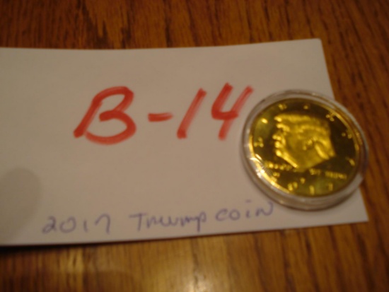 2017 DONALD TRUMP COIN