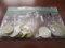 Bag of foreign coins