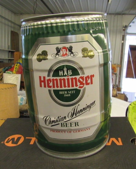 Henninger Beer Can