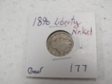 1890 V nickel