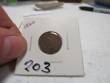 1866 Indian head penny