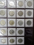 18 Various Silver Halves